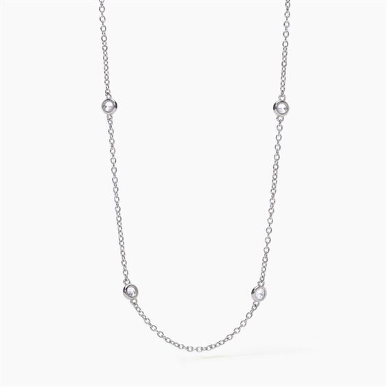Collana Mabina Donna Spotlight in Argento Zircone 553504 - 553504